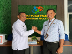 BPS dan Imigrasi Kelas III Non TPI di Wakatobi Bertemu, Perkuat Hubungan Antar Lembaga