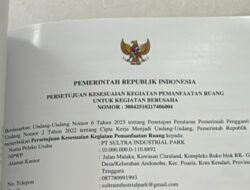Rekomendasi Kesesuaian Tata Ruang PT SIP di Wiup Aktif yang Diterbitkan PTSP Bombanan Dinilai Janggal